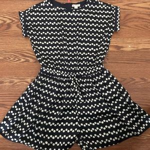 Crewcuts/J Crew Polka Dot Romper